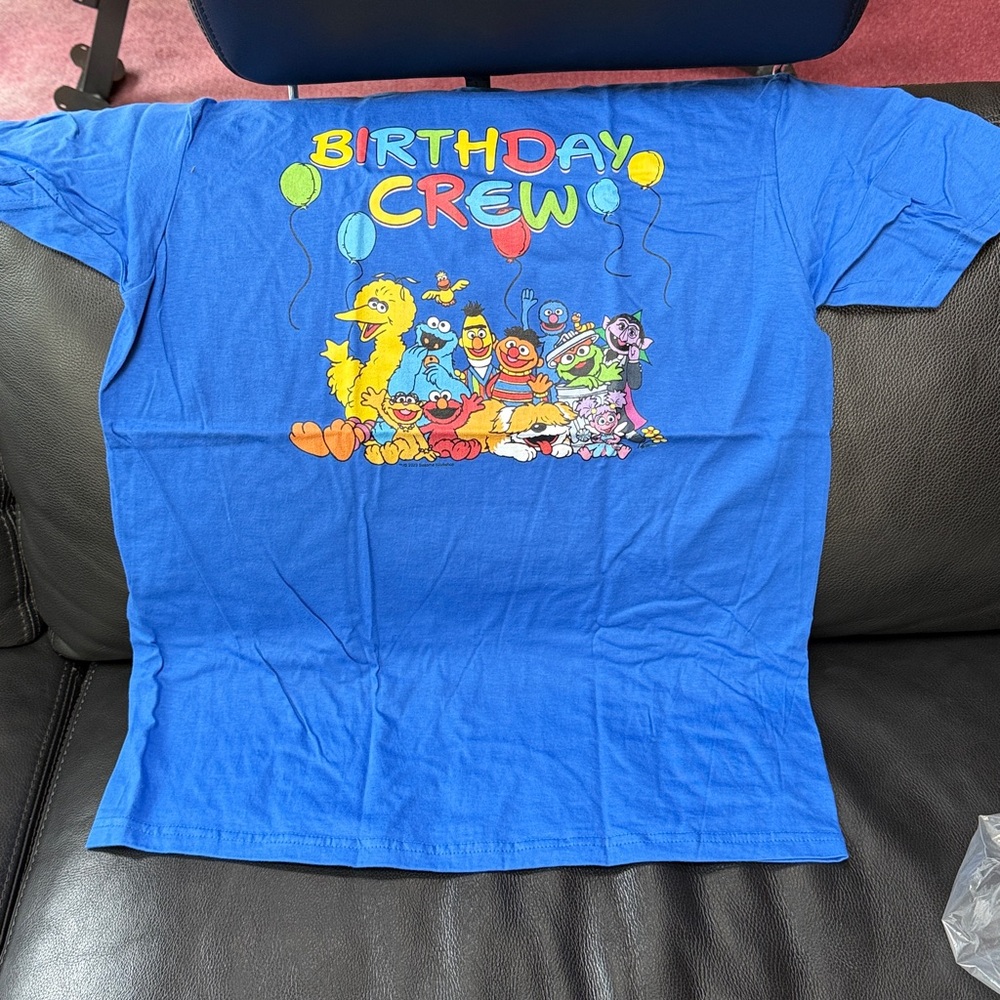 Gildan Blue Birthday Crew Kids Tee